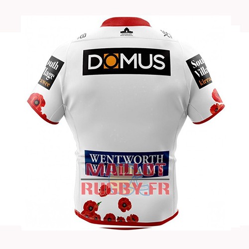 Maillot St George Illawarra Dragons Rugby 2018-19 Conmemorative